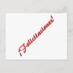 Postale Carte Félicitations