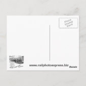 Postale Carte ferroviaire de Lehigh Valley 1903 (Dos)