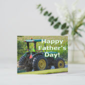 Postale carte fête des pères (Debout devant)