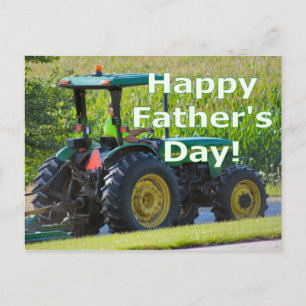 Postale carte fête des pères