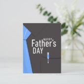 Postale Carte fête des pères (Debout devant)