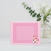 Postale Carte fille bébé (Debout devant)