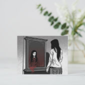 Postale Carte fille manga (Debout devant)