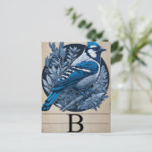 Postale Carte flash vintage B Bluebird (Debout devant)