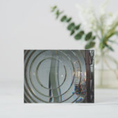 Postale Carte Fresnel Lens du phare du Cap Blanco (Debout devant)