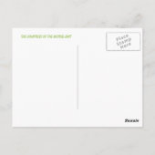 Postale Carte géographique des pays du Moyen-Orient avec d (Dos)