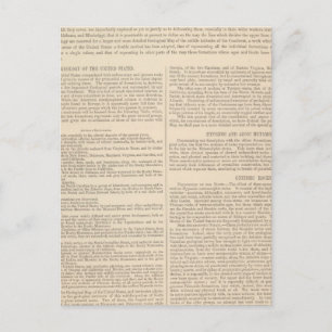 Postale Carte géologique des États-Unis 2