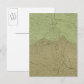 Postale Carte géologique du district de New Idria (Devant / Derrière)