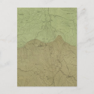 Postale Carte géologique du district de New Idria