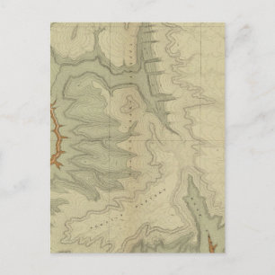 Postale Carte Géologique Du Sud