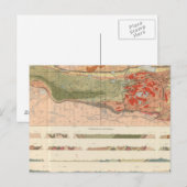 Postale Carte géologique générale du district de Marquette (Devant / Derrière)