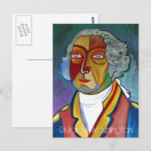 Postale Carte George Washington Post (Devant / Derrière)