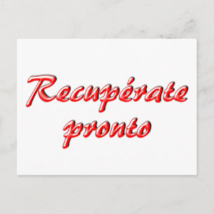 Postale Carte Get Well