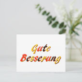 Postale Carte Get Well (Debout devant)