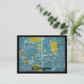 Postale carte glasgow (Debout devant)