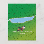 Postale Carte Glendalough Upper Lake Ireland (Devant)