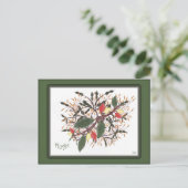 Postale carte graphique (Debout devant)