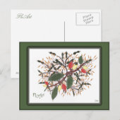 Postale carte graphique (Devant / Derrière)