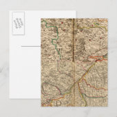 Postale Carte gravée des forêts allemandes (Devant / Derrière)