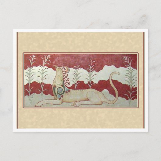 Postale Carte Grifon (Devant)