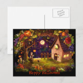 Postale Carte Halloween (Devant / Derrière)