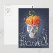 Postale Carte Halloween (Devant / Derrière)