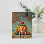 Postale Carte Halloween vintage (Debout devant)