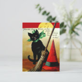 Postale Carte Halloween vintage (Debout devant)