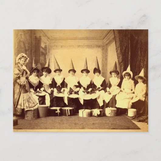 Postale Carte Halloween vintage (Devant)