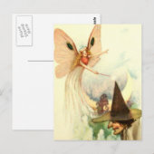 Postale Carte Halloween vintage (Devant / Derrière)