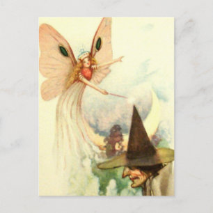 Postale Carte Halloween vintage