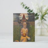 Postale Carte Halloween vintage (Debout devant)