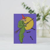 Postale Carte Halloween vintage (Debout devant)