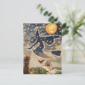 Postale Carte Halloween vintage (Debout devant)