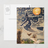 Postale Carte Halloween vintage (Devant / Derrière)