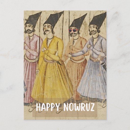 Postale Carte Happy nowruz - Nouvel an persan (iranien) (Devant)