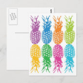 Postale Carte Hawaii à ananas rétro (Devant / Derrière)