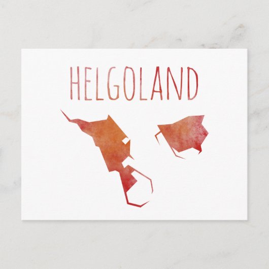 Postale Carte Helgoland (Devant)