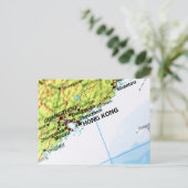 Postale Carte Hong Kong (Debout devant)