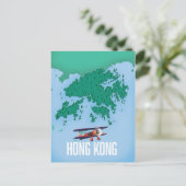 Postale Carte Hong Kong (Debout devant)
