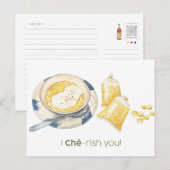 Postale Carte I Che-rish You (Devant / Derrière)