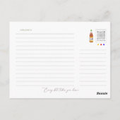 Postale Carte I Che-rish You (Dos)