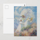 Postale Carte illusion Monet (Devant / Derrière)