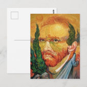 Postale Carte illusion Van Gogh (Devant / Derrière)