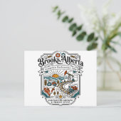 Postale Carte illustrée de Brooks Alberta Canada (Debout devant)
