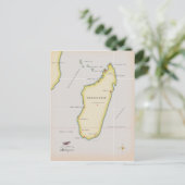 Postale Carte illustrée de Madagascar (Debout devant)