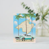 Postale Carte illustrée de Majorque (Debout devant)