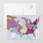 POSTALE CARTE : INDIENS AMÉRICAINS (Devant / Derrière)