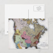 POSTALE CARTE : INDIENS AMÉRICAINS 3 (Devant / Derrière)