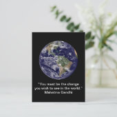 Postale Carte Inspiration : Changement 1 - (Debout devant)
